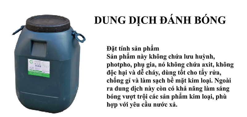 Hóa chất đánh bóng bắc ninh